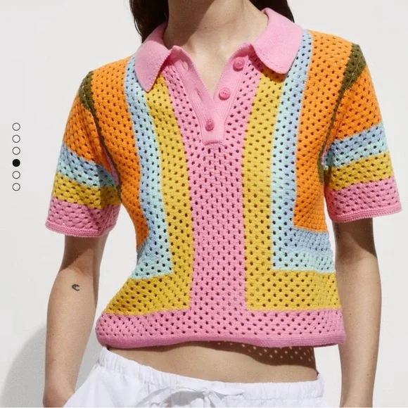 Mango crochet top - Picture 1 of 3